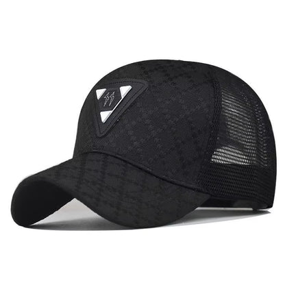 Summer2021 Quick Drying Baseball Caps Men Women Plaid Letter Casual Mesh Sun Protection Breathable Adjustable Gorras Snapback