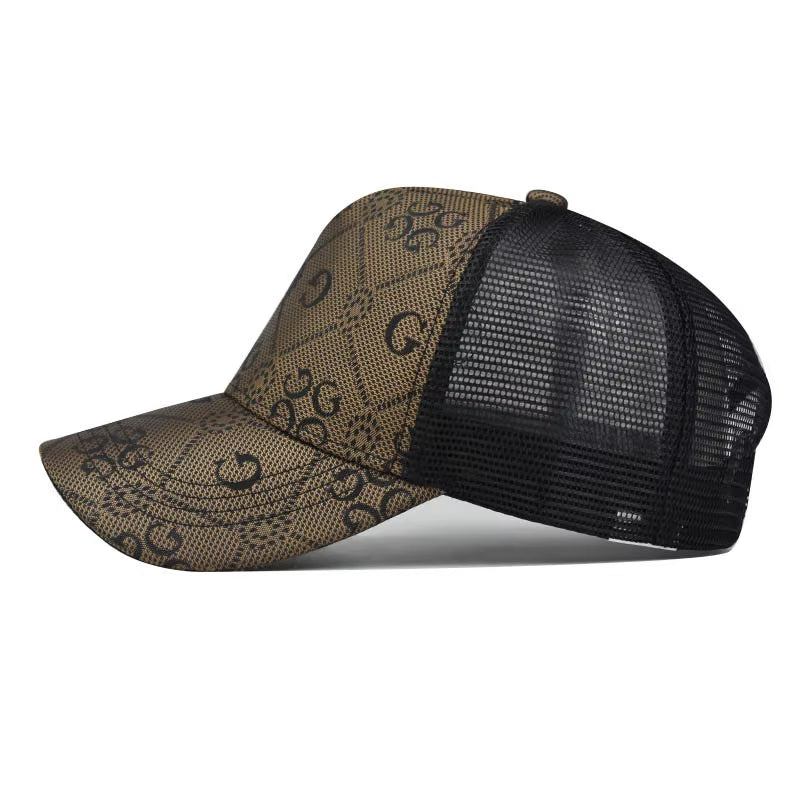 Summer2021 Quick Drying Baseball Caps Men Women Plaid Letter Casual Mesh Sun Protection Breathable Adjustable Gorras Snapback