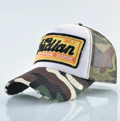 Fashion Letter Embroidery Baseball Cap for Men Women Summer Breathable Mesh Snapback Hat Unisex Hip Hop Trucker Bone Gorras