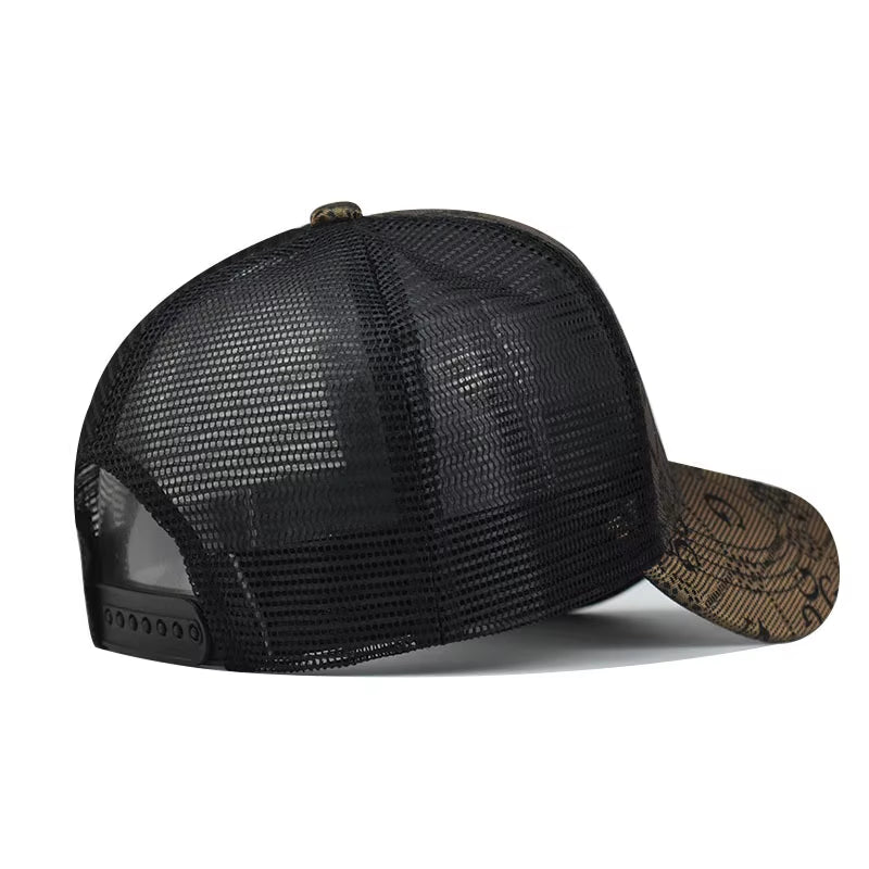 Summer2021 Quick Drying Baseball Caps Men Women Plaid Letter Casual Mesh Sun Protection Breathable Adjustable Gorras Snapback